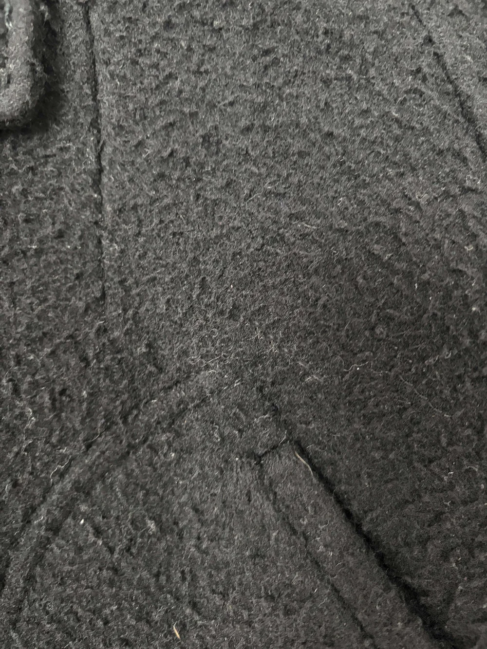 Balenciaga F/W 2003 textured black swing jacket — JAMES VELORIA